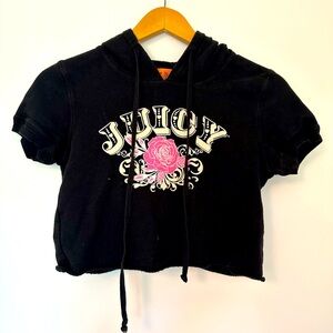 Juicy Couture Crop Hoodie • Size S